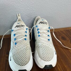 Nike Air Max 270 AH8050-110 White blue Men's Shoes
